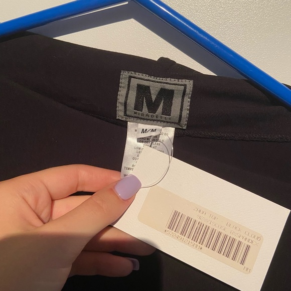 Mirabelli Black Zaba Top - Picture 2 of 4